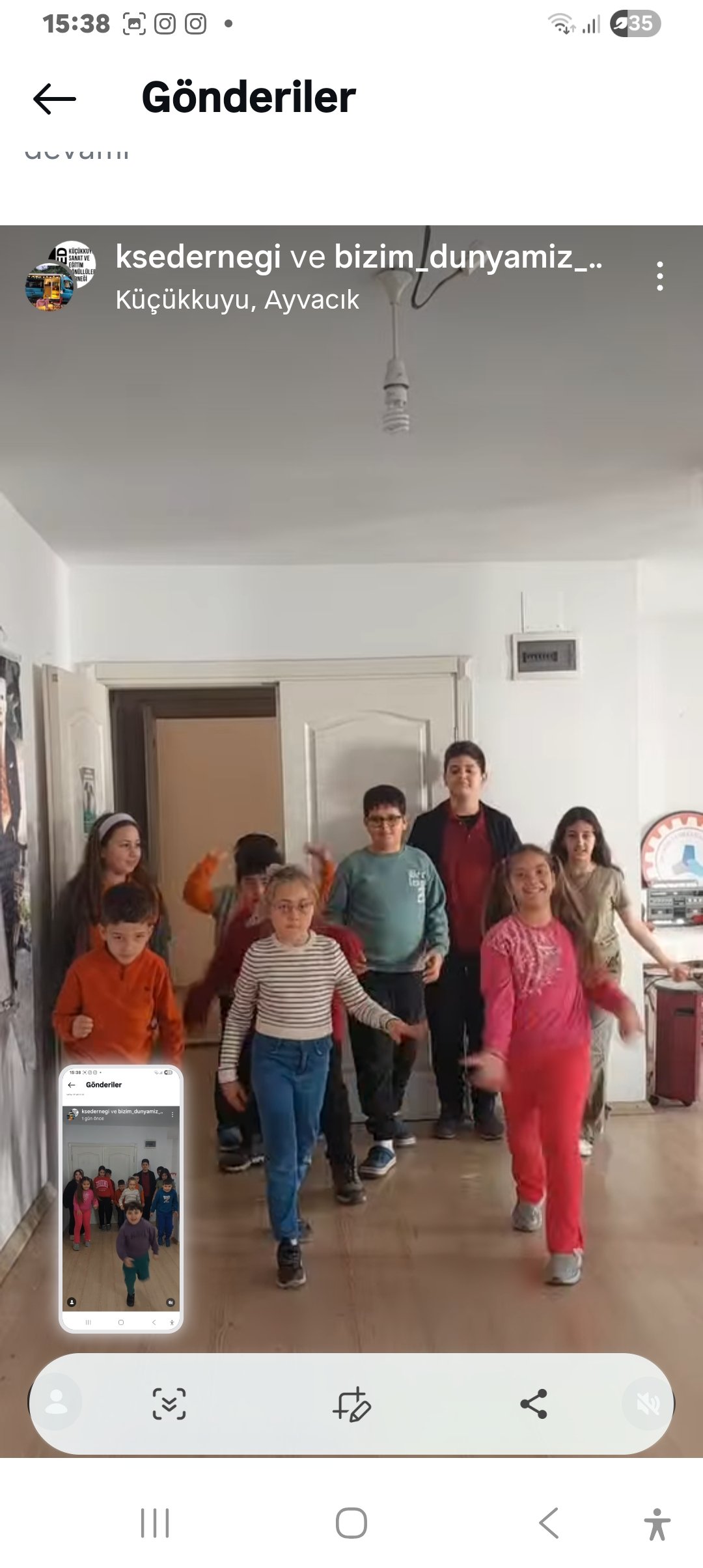 Çocuk Tiyatro atolyesi