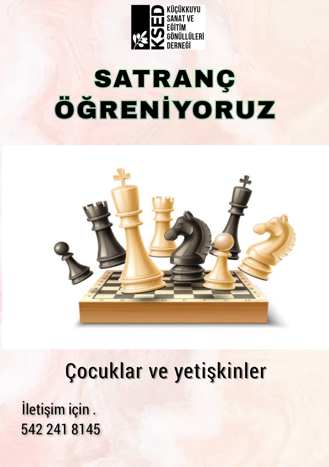 Çocuklar icin Satranç atölyesi 